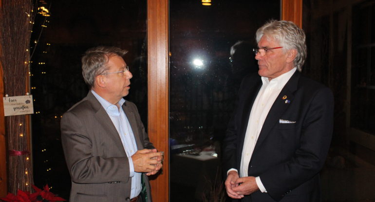 Besuch des District Governors Kurt E. Sebald