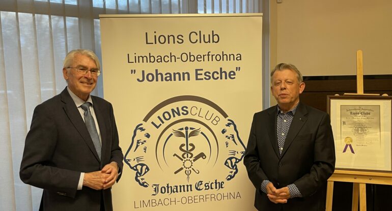 Ingo Esche – ein Nachfahre unseres Namensgebers zu Gast